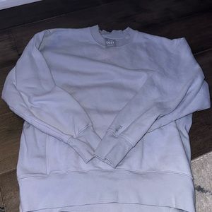 light blue aritzia crewneck